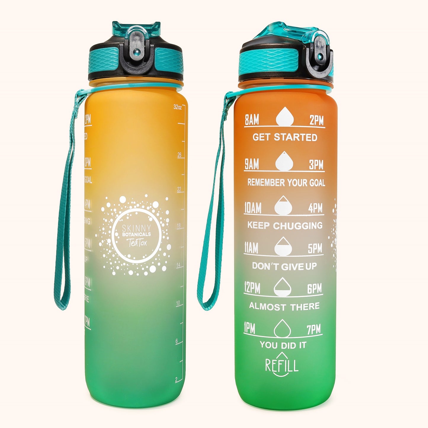 Fitness Motivational Water Bottle