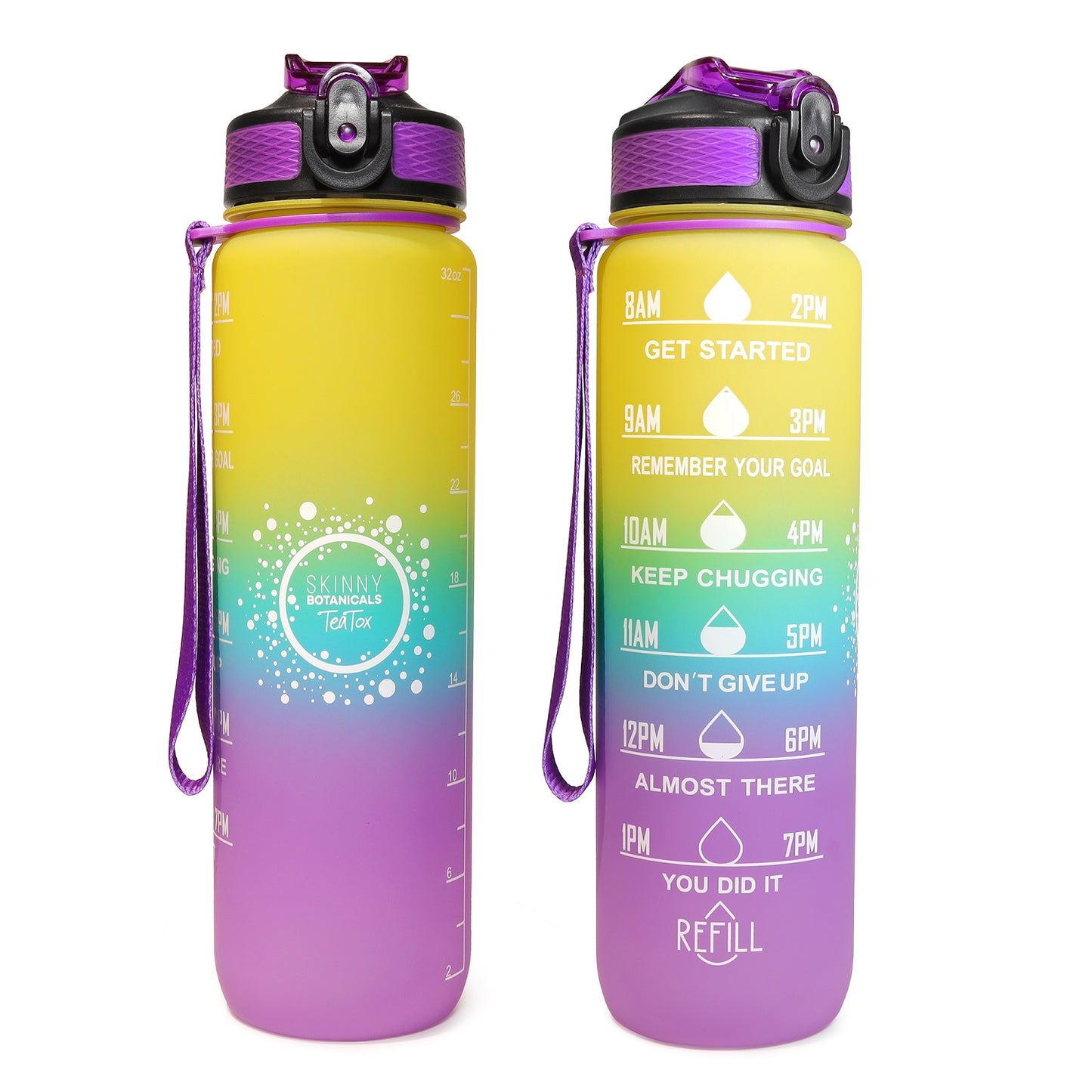 Fitness Motivational Water Bottle