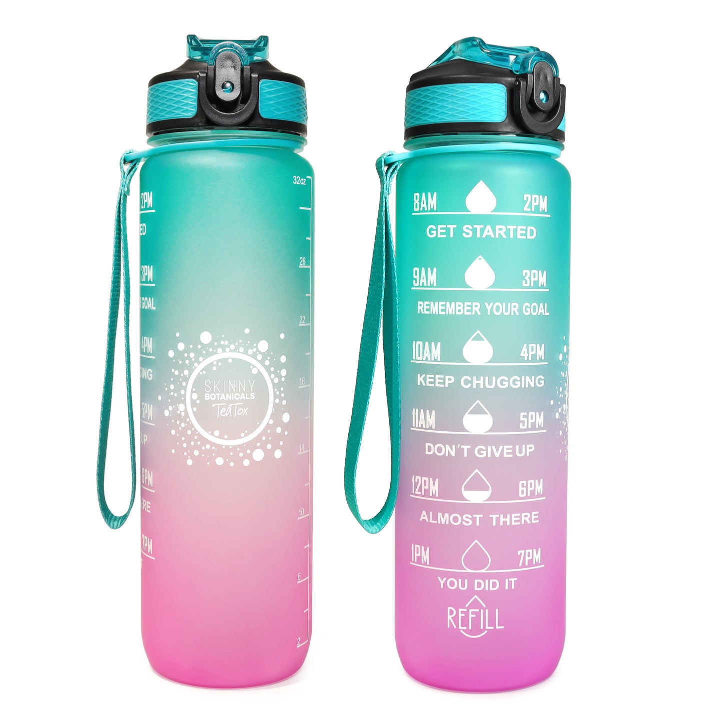 Fitness Motivational Water Bottle