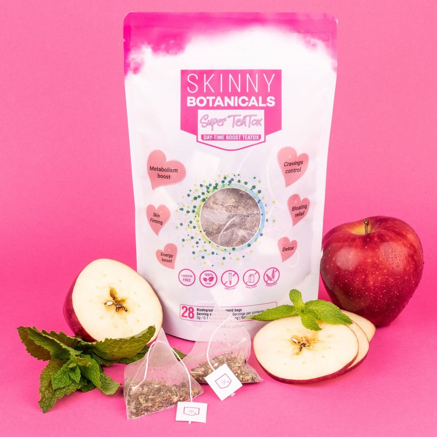 Super TeaTox For Energy Boost & Weight Loss - Skinny Botanicals